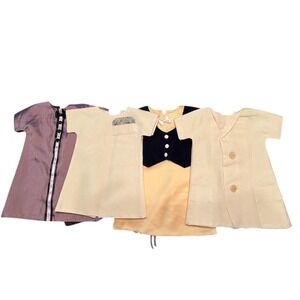 Vintage Doll Clothing Set 4 Multicolor Special Occasion fits cabbage patch kids